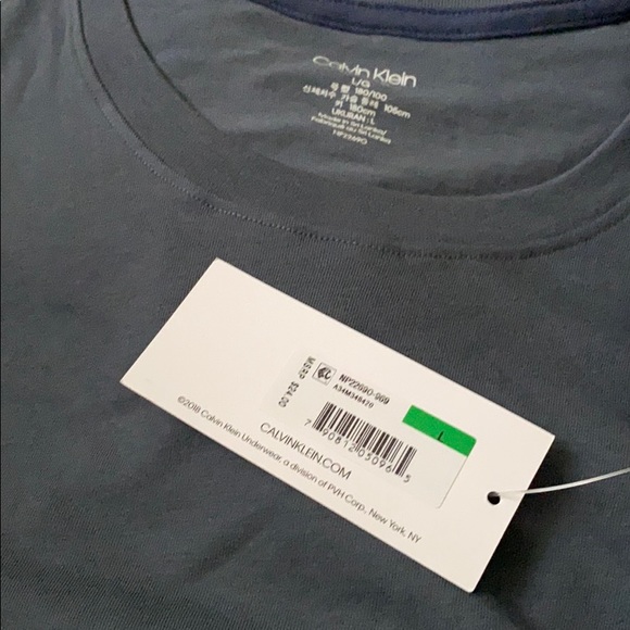 🌿Sale🌿 Calvin Klein PRISMATIC LOGO CREWNECK Men’s Size S T-SHIRT NP22690-969 - Picture 10 of 11